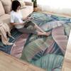 4x6 Rug, Tropical Rugs for Living Room Bedroom, Banana Palm Leaf Area Rug & Bedroom Decor, Washable Non Slip Soft Low Pile Indoor Carpet, Home Decorative Patterned Floor Rug view 4