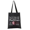 VAMSII Nurse Practitioner Tote Bag for Women - NP Graduation Gift Shoulder Bag - Medical Gift (Black) view 1