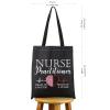 VAMSII Nurse Practitioner Tote Bag for Women - NP Graduation Gift Shoulder Bag - Medical Gift (Black) view 4