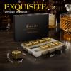 Kollea Whiskey Stones, 8-Pack Golden Stainless Steel Whiskey Chilling Rocks, Reusable Ice Cube for Drinking, Rum Cocktail Drink Accessories, Bartender Kit, House Warming Gifts, Drinking Bar, Christmas view 3