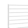 vidaXL 12 Inch Full Metal Bed Frame with Headboard, No Box Spring Needed, Noise Free Platform Bed Frame with Steel Slats, Easy Assembly, Under Bed Storage, Minimalist, White view 4
