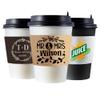 2000PCS Custom Wedding Coffee Cup Sleeves (Cup not included) Personalized Paper Cup Sleeves view 2