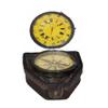 Antique Clock with Compass, Table Top Clock, Vintage Marine Desk Clock, Directional Compass with Clock, Birthday Gift, Holy Communion Compass, Compass with Nautical Case view 1