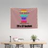Custom Tapestry For Home Decor 29x37 inch Horizontal Add Your Photo Text Logo Personalized Funny Wall Hanging Art Tapestries Custom Backdrops Banners and Signs Posters Flags For Bedroom Living Room RosyBrown view 3