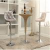 Comfortable Barstools Lift Bar Stool Adjustable Bar Stool Mobile Bar Stool Polished Chrome Swivel Base Bar Chairs Counter High Stool Rotation Stool Advanced view 2