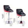 Comfortable Barstools Lift Bar Stool Adjustable Bar Stool Mobile Bar Stool Polished Chrome Swivel Base Bar Chairs Counter High Stool Rotation Stool Advanced view 3