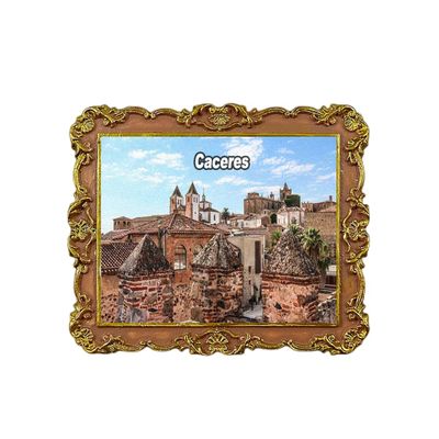 Caceres Spain Refrigerator Magnet Travel Souvenir Fridge Decoration 3D Magnetic Sticker Craft Collection
