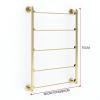 Fadiadem Wall Mounted Ribbon Organizer, Tie Scarf Rack Belt Towel Holder Retail Stores Metal Shelving, Flower Shop Wrapping Paper Display Rack, Crafts Items Hanging Rack Dispenser Wire Spool Rack view 2
