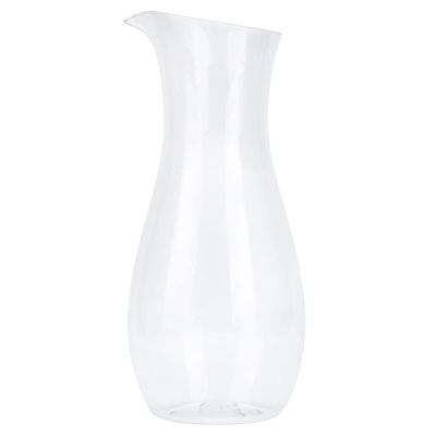 Acrylic Transparent Juice Bottle Water Carafe Water Jug Beverage Carafe for Outdoors, Picnic, Parties,Bar, Home (1100cc)