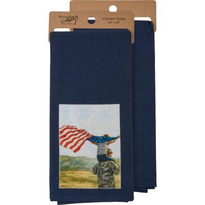 Primitives by Kathy Kitchen Towel - Daddy's Home