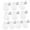 BESTOYARD 10pcs Spherical Bottle Convenient Empty Bottles Ornaments Booze Coffee Bulb Bottle Iridescent Ornaments Balls Fillable Drinks The Pet Milk Powder Juice Travel view 1
