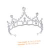Beavorty Wedding Tiara Rhinestone Crown for Women Flexible Silver Alloy view 4