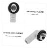 5PCS Air Conditioner Drain Hose Fitting,15mm Drain Hose Elbow Adapter with Rubber Ring for Universal Fit Mini-Split Unit (White) view 3