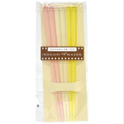 Aoba Chopsticks, Guest Chopsticks, Dishwasher Safe, Clear Chopsticks, 9.1 inches (23 cm), 3 Pairs, Cute, Made in Japan