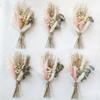 apmunik Mini Dried Flower Bouquets for Bridesmaid Proposal Gift Boxes, Birthday Cake Arrangements, boutonnieres, Small vases for Table Centers, Bohemian Wedding Decorations (Blush) view 2