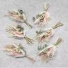 apmunik Mini Dried Flower Bouquets for Bridesmaid Proposal Gift Boxes, Birthday Cake Arrangements, boutonnieres, Small vases for Table Centers, Bohemian Wedding Decorations (Blush) view 4