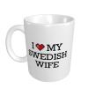 Abipuir Cool Coffee Mugs Women I Love My Swedish Wife Mug Coffee Cups for Men Coffee Mugs Humorous view 1