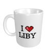 Abipuir Cool Coffee Mugs Women I Love Liby Mug Coffee Cups for Men Coffee Mugs Humorous view 1