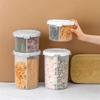 ZARUX Storage Jar air Tight Storage Jars Canisters 4 Grids Kitchen Cereal DispenserPlastic Flour Grain Rice Storage Box Dry Food Container Jar (Size : 3600ML) view 3