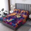 Jesus Sheets Twin XL Size, Religion Bed Sheets, Patterned Bedding Sheets & Pillowcases 3 Piece Set - Soft Microfiber Deep Pocket Fitted Sheet & Flat Sheet & Pillow Case C3-&-283 view 1