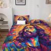Jesus Sheets Twin XL Size, Religion Bed Sheets, Patterned Bedding Sheets & Pillowcases 3 Piece Set - Soft Microfiber Deep Pocket Fitted Sheet & Flat Sheet & Pillow Case C3-&-283 view 2