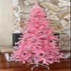 Arthas 6' Ft Tinsel Pink Christmas Tree for Home Office Party Decor Xmas Holiday Seasonal Sparking Gorgeous Folding Artificial Christmas Tree Indoor and Ourdoor(Pink) view 2