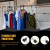 Cabilock 3pcs Retractable Clothes Drying Pole Adjustable Telescopic Hanger Rod for Use Space-saving Clothesline view 3