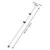 Cabilock 3pcs Retractable Clothes Drying Pole Adjustable Telescopic Hanger Rod for Use Space-saving Clothesline view 4