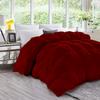 800-TC Pinch Pleated Down Comforter Grand King Size 106 x 106 Inches 5-Piece All-Season Duvet Insert & 4pc Pillow Shams, 500 GSM Micro Fill With All Side Corner Tabs 100% Microfiber Fill Power view 1