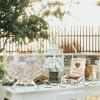 Qivine Guest Book Alternative, Wooden Heart Wedding Decor Guest Book, Acrylic Wedding Souvenirs for Guests with Storage Box Stand for Weddings, Anniversary, Ceremony (Single Heart) view 1
