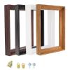 Wood-Look Canvas Floating Frame for Removable Stretched Canvas Wall Art - 1 1/4 Inches Deep Picture Frames for Home Wall Decor view 1