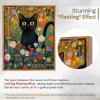 Wood-Look Canvas Floating Frame for Removable Stretched Canvas Wall Art - 1 1/4 Inches Deep Picture Frames for Home Wall Decor view 3
