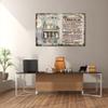 7 Rules of Life Wall Art, Inspirational Quotes Wall Art for Office Decor, Motivational 7 Rules of Life Artwork Framed for Study Room, Office, Positive and Optimistic Quotes Canvas Prints 32x48 Inches view 2