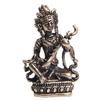 CKSEKD Pure Brass Nepalese Miaoyin Heavenly Maiden Keychain Pendant, Playing Pipa Buddha Statue to Ensure Safety Pendant, 1pcs view 1