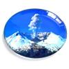 Washington USA Magnet Fridge Refrigerator Freezer Magnet Sticker Souvenir Decorations Oval Crystal Magnet Kitchen Whiteboard view 1