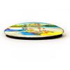 Marco Island USA Magnet Fridge Refrigerator Freezer Magnet Sticker Souvenir Decorations Oval Crystal Magnet Kitchen Whiteboard view 2