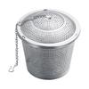 BESTonZON Stainless Steel Seasoning Strainer for Hot Mesh Design for Easy Separation Convenient Chain Hook Multi-purpose Cooking Tool view 1