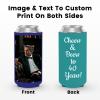 Valyria Custom Slim Can Cooler Sleeves 20 Pack Bulk Personalized Insulated Neoprene Can Coolers Drink Holder with Logo Image Text for Anniversary Wedding Birthday Bachelorette Party Favors view 3
