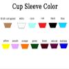 1000PCS Custom Wedding Coffee Cup Sleeves(Cup not included) Personalized Wedding Favor Bulk Paper Sleeves for Party Anniversary Engagement (1000) view 3