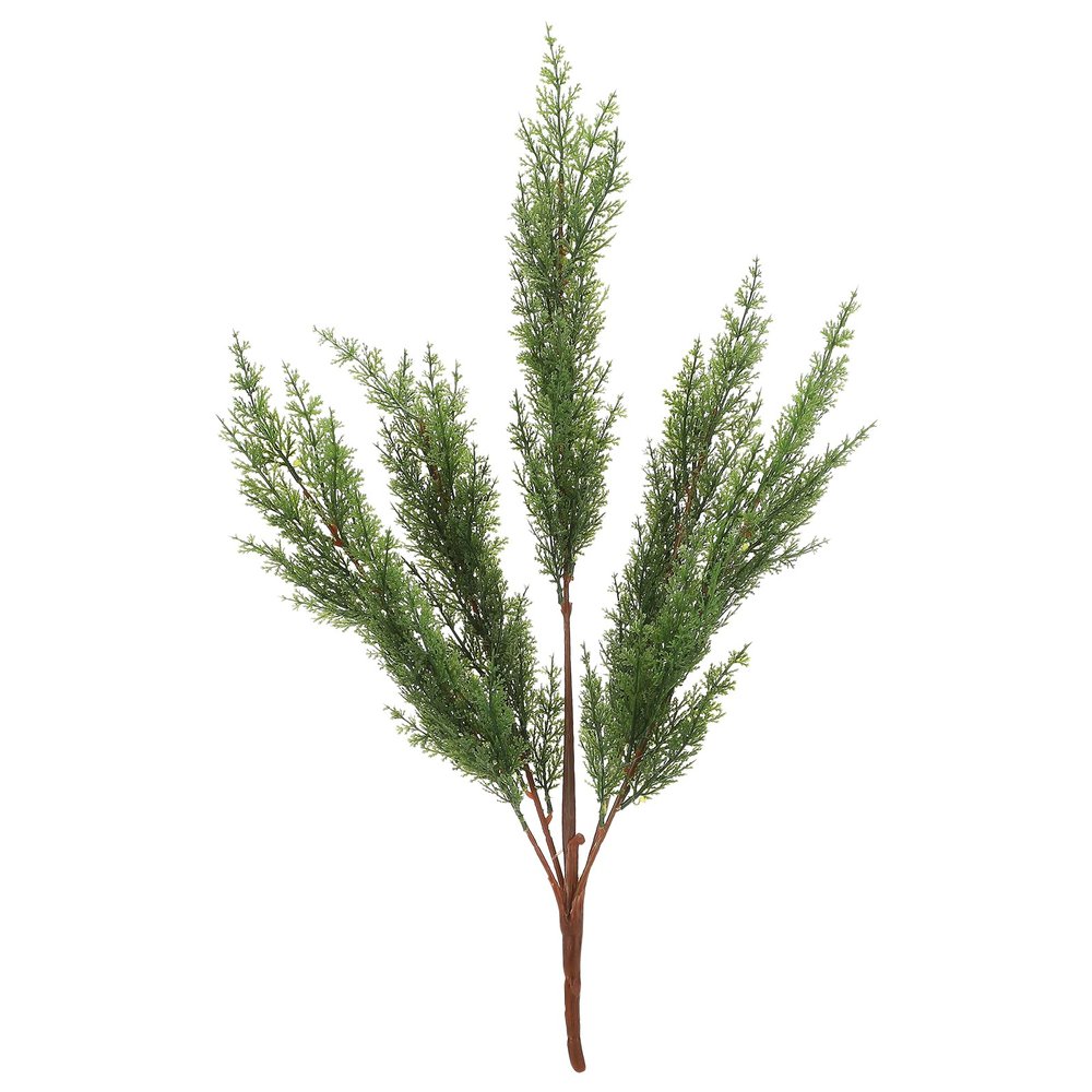 TSYFM 20Inch Artificial Cypress Branches, Faux Branch Artificial Branches, Christmas Cypress Branch, Fake Greenery Cypress Sprigs, Green Cypress Plants for Garden Wedding Home Outdoors Decor(#1)