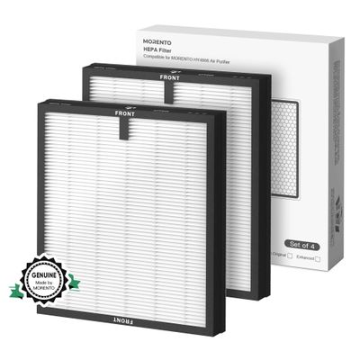 MORENTO Genuine 4 Pack HEPA HY4866 Replacement Filter, Original Version