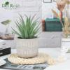 Der Rose Bundle of 1 Pack Fake Succulents Plants and 2 Pack Small Fake Plants for Home Office Desk Bathroom Decor Indoor view 4