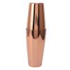 Boston Cocktail Shaker Set, Stainless Steel Rose Gold Glossy Surfaces Leakproof Boston Shaker Set for Drink Mixing view 2