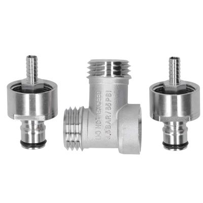 Pilipane for Long-Lasting Stainless Steel Beer Brewing Adapter Converter for PET Bottle PCO 1881, Efficient and Versatile