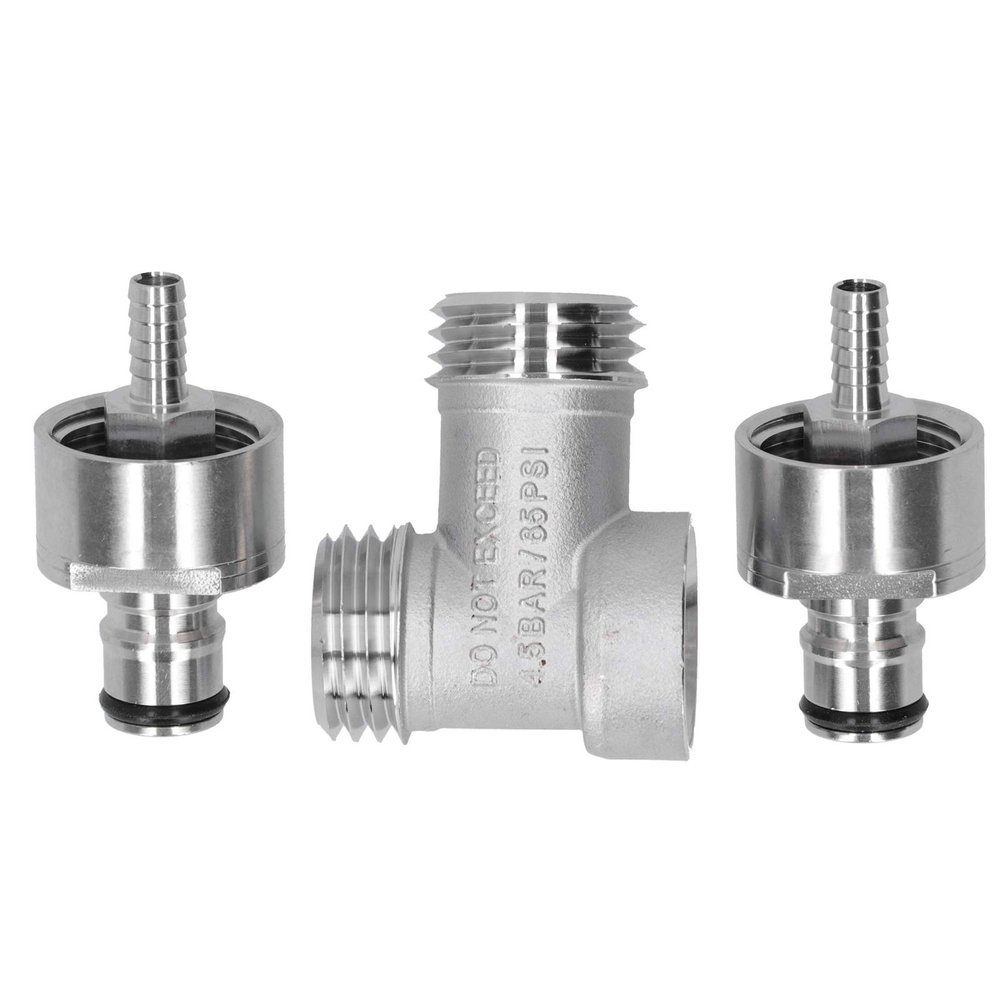 Pilipane for Long-Lasting Stainless Steel Beer Brewing Adapter Converter for PET Bottle PCO 1881, Efficient and Versatile