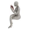 TITA-DONG Resin Reading Woman Figurine, Thinker Statue Modern Abstract Art Sculpture Resin Collectible Reading Figurines, Various Styles Available Reading Woman Sculpture for Livingroom Bookshelf(D) view 4