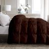 Daksh Linen Pinch Pleated Soft 400 GSM All Season Chocolate 5 Piece Queen Size Comforter Set (Comforter + 4 Pillowcases) 600 Series Egyptian Cotton Comforter Bedding Set view 3