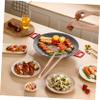 BIUDECO Stainless Steel Bread Clip Tongs for Cooking Buffet Bbq Durable Kitchen Utensils Multi-purpose Food Clip for Parties Weddings and Everyday Use view 4
