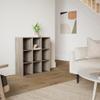 Best Choice Products 9-Cube Storage Organizer, 11in Shelf Opening, Bookcase, Display Shelf, Customizable w/ 3 Removable Back Panels - Greige view 2