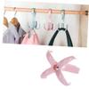 Hangers 8pcs 360 Hanger Hook Closet Organizer Handbag Bag Holder Shelf Tie Rack to Rotate Hanger Hanging Clothes Rack view 2